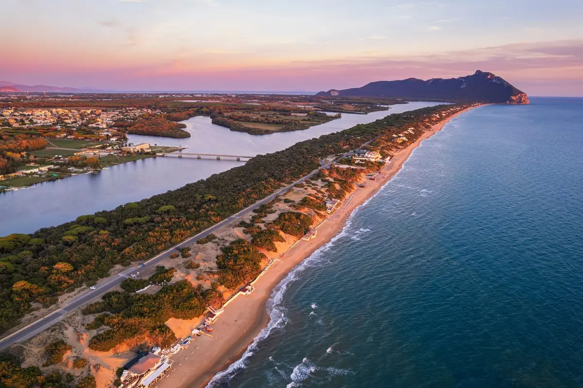 Sabaudia and Circeo coast