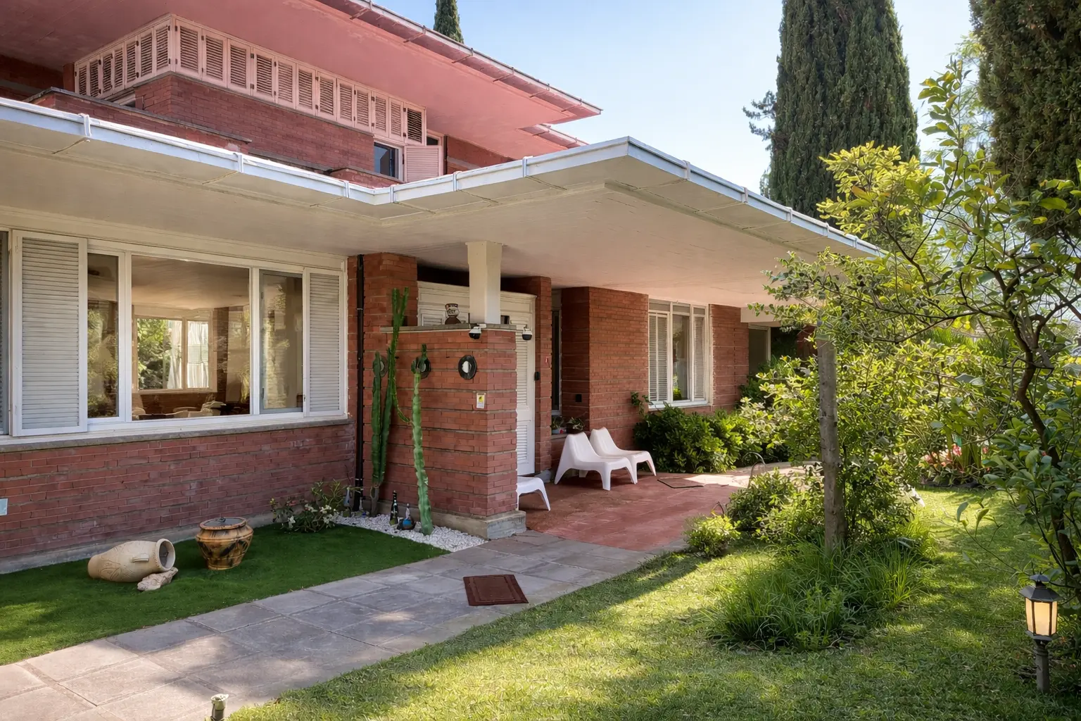 Garden entrance
