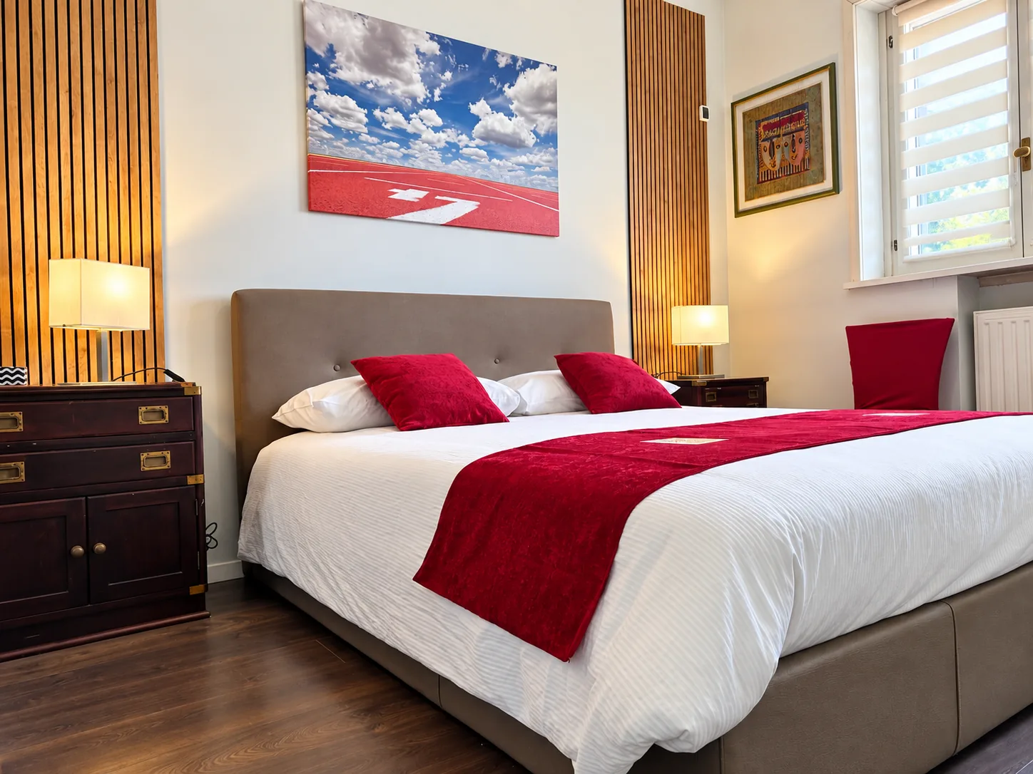 Side view of the Sky Bedroom